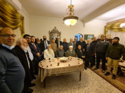   وفد من القدس برئاسة سماحة الشيخ عكرمة صبري يُقدم واجب العزاء لعائلة أبو نجم